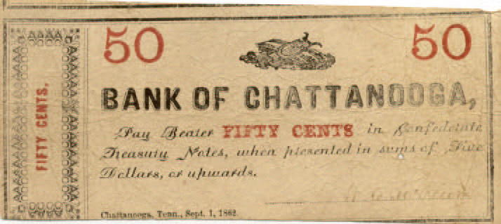 Bk Chattanooga $0.50 G-44.1